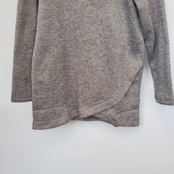 LAND'S END Grey Sweatshirt Pull Over Size S (6-8) Like NEW! - Picture 4 of 10